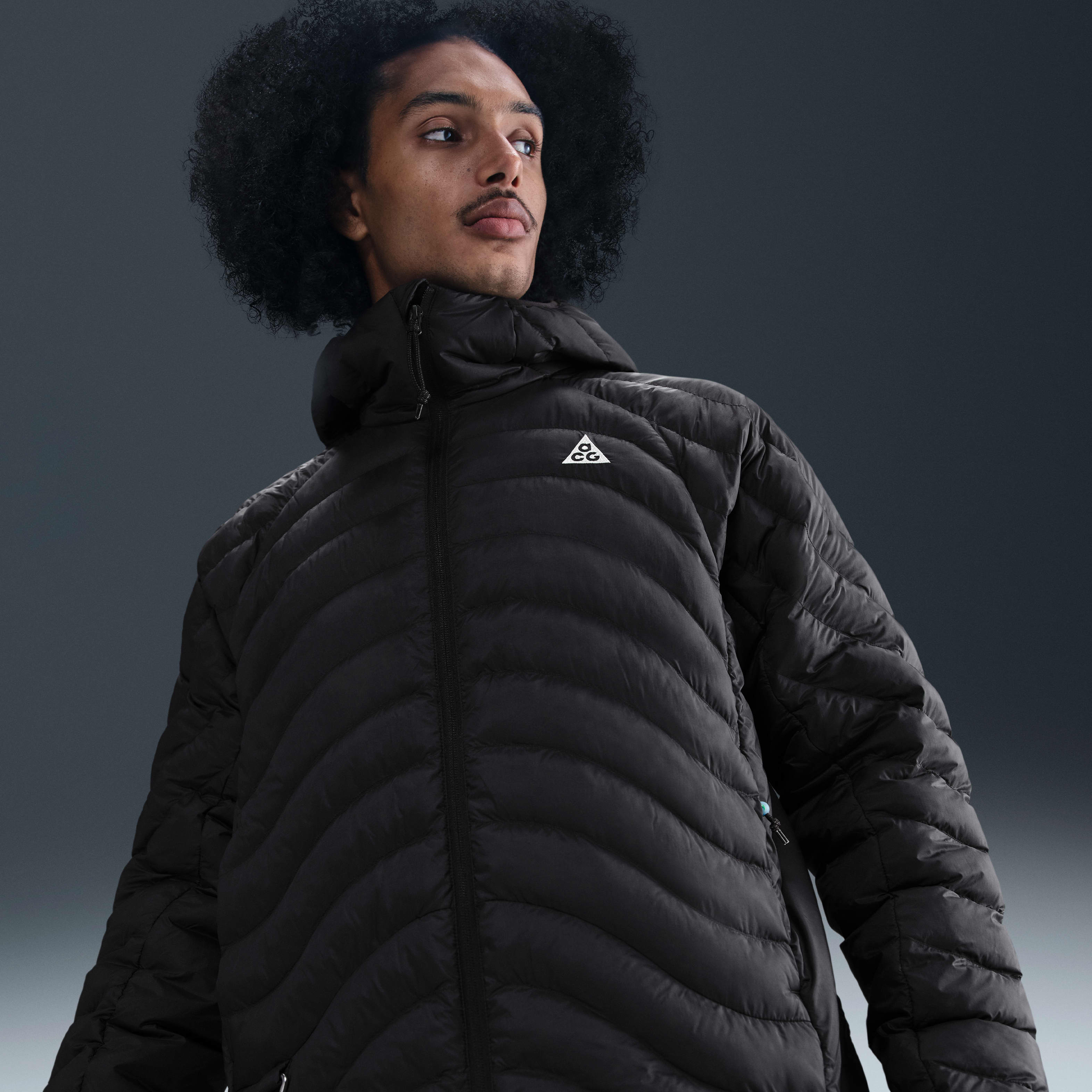 Nike ACG USA Men's Therma-FIT ADV Windproof Full-Zip Fleece Jacket